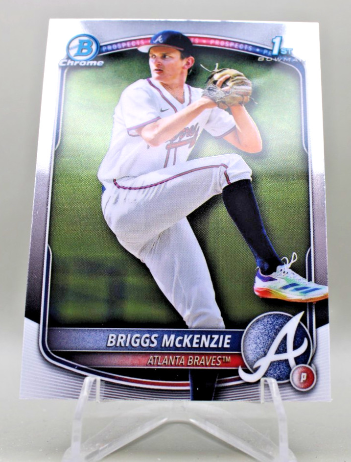 2025 Bowman Draft Chrome – #BDC-81 Briggs Mckenzie Braves