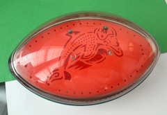 Miami Dolphins Sand Football Paper Weight | Plastic NFL