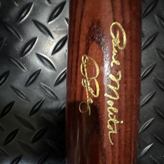 2004 Hall Of Fame Induction Bat Paul Molitor Dennis Eckersley #222