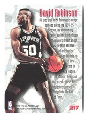 1995-96 Metal #217 David Robinson Nuts & Bolts