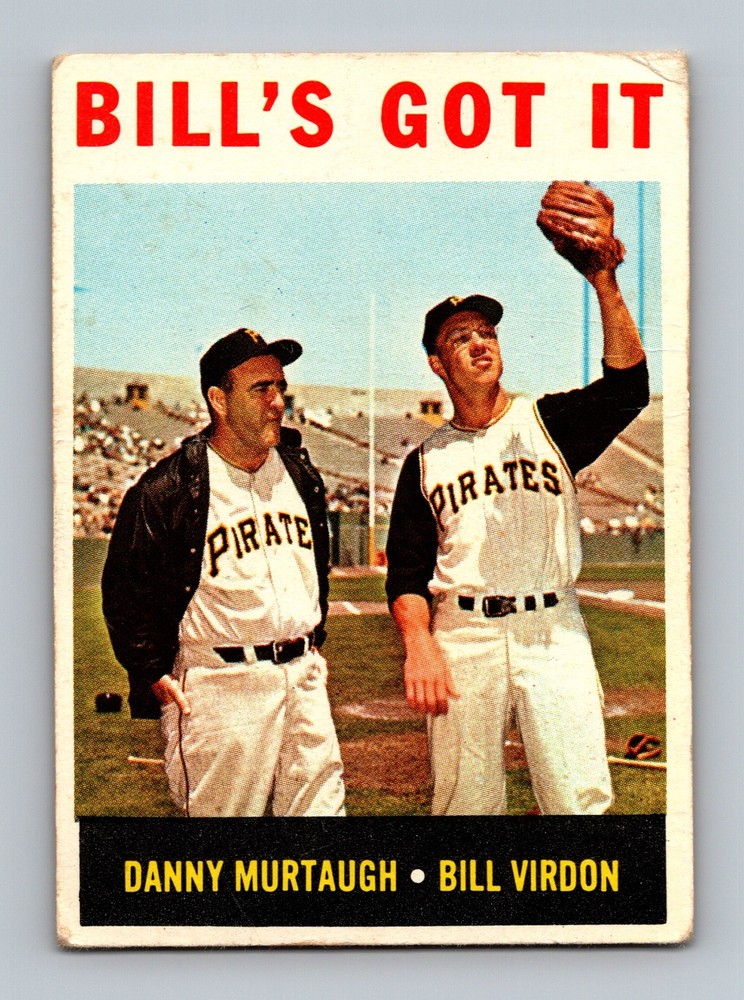1964 Topps #268 Bill&rsquo;s Got It (Billy Virdon) LOW GRADE Vintage Baseball Card