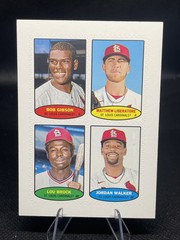 2023 Topps Heritage High Number – 1974 Topps Baseball Stamps Bob Gibson, Jordan