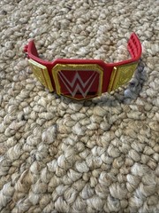WWF WWE Mattel Universal Championship Belt Red