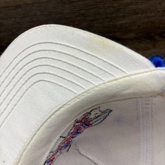 Vintage Bill Elliott Hat Cap Snap Back White Rope NASCAR Racing Awesome Bill USA