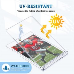 Magnetic Trading Sports Card Holder One-Touch Hard UV Protection 35pt 75pt 180pt