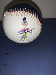 Willy Wonka Wonka Bars Purple Ultra Rare Baseball Ball Souvenir Promotional