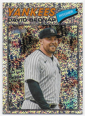 2026 Topps Heritage Chrome Silver Sparkle Refractor #207 David Bednar – Yankees