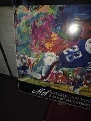 LEROY NEIMAN- RIGGIN&rsquo;S SUPER BOWL – AFA – ARIZONA 1996, 38X26