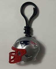 2026 New England Patriots NFL Helmet Bag Clip / Keychain McFarlane Toys Series 1