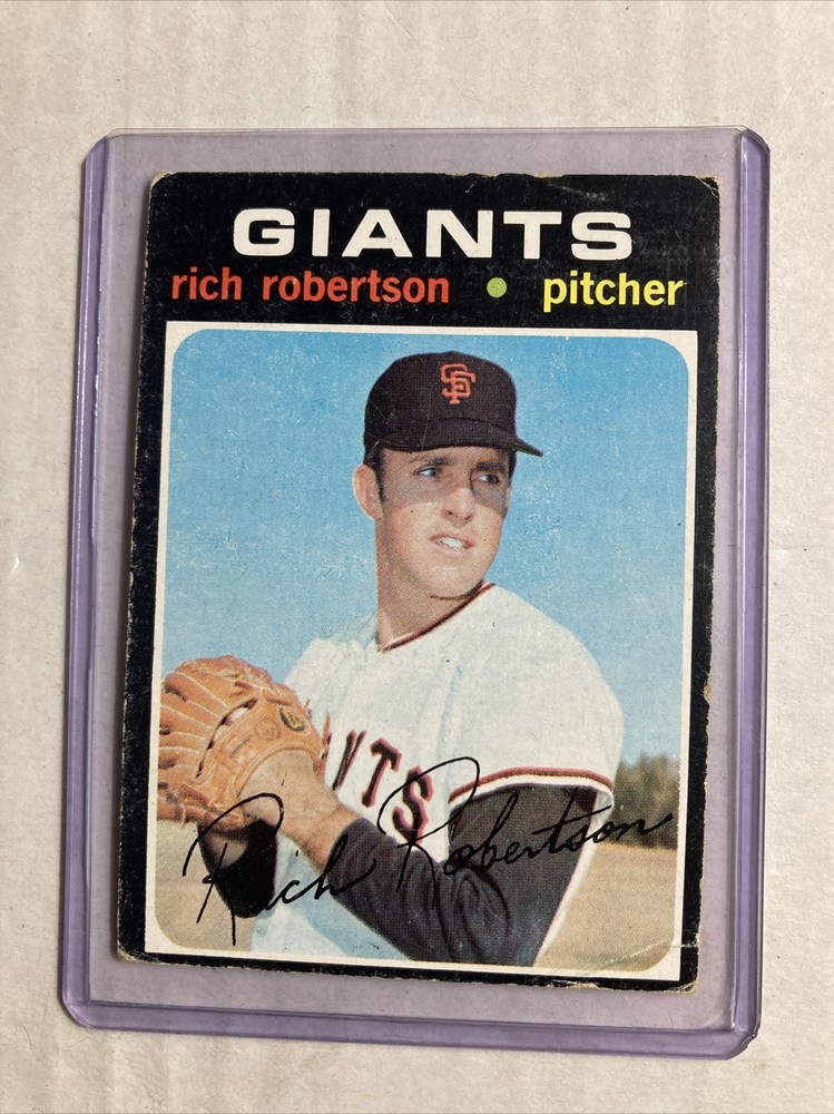 1971 Topps #443- RICH ROBERTSON. Good.