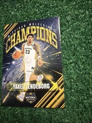 2026 Champions Deck Yaxel Lendeborg Champions Insert Michigan Wolverines AW1