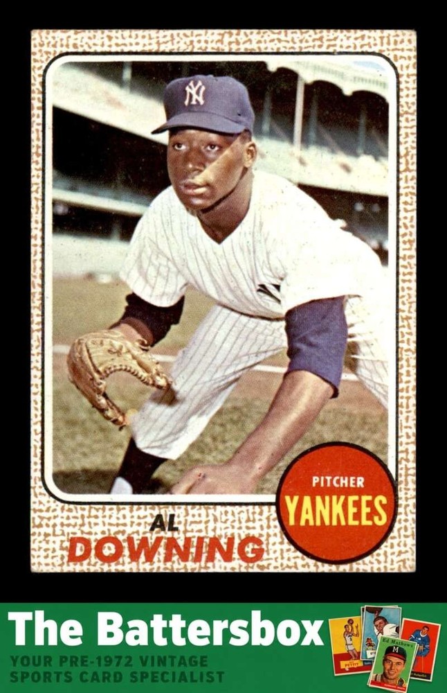 1968 Topps #105 Al Downing VG/VGEX X3788063