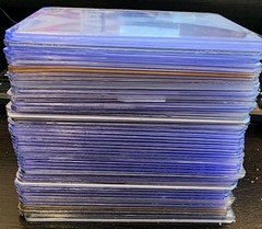 (50) 3X4 Top Loader USED Rigid Sleeves for Standard Sized Trading Cards