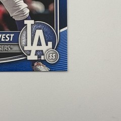 2025 Bowman Draft – Aidan West #BD-6 Blue border 103/150 Dodgers 1st Bowman