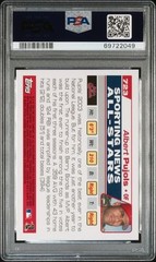 Albert Pujols PSA 8 NM/MT – 2004 Topps Sporting News All-Star # 723 – Future HOF