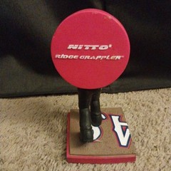 Texas Rangers Red Dot Race Bobblehead Baseball MLB 2016 Kloanz Nitto