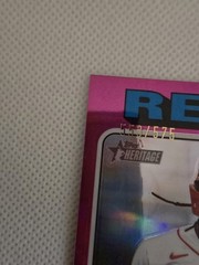 2024 Topps Heritage Elly De La Cruz Chrome – Refractor #473 /575