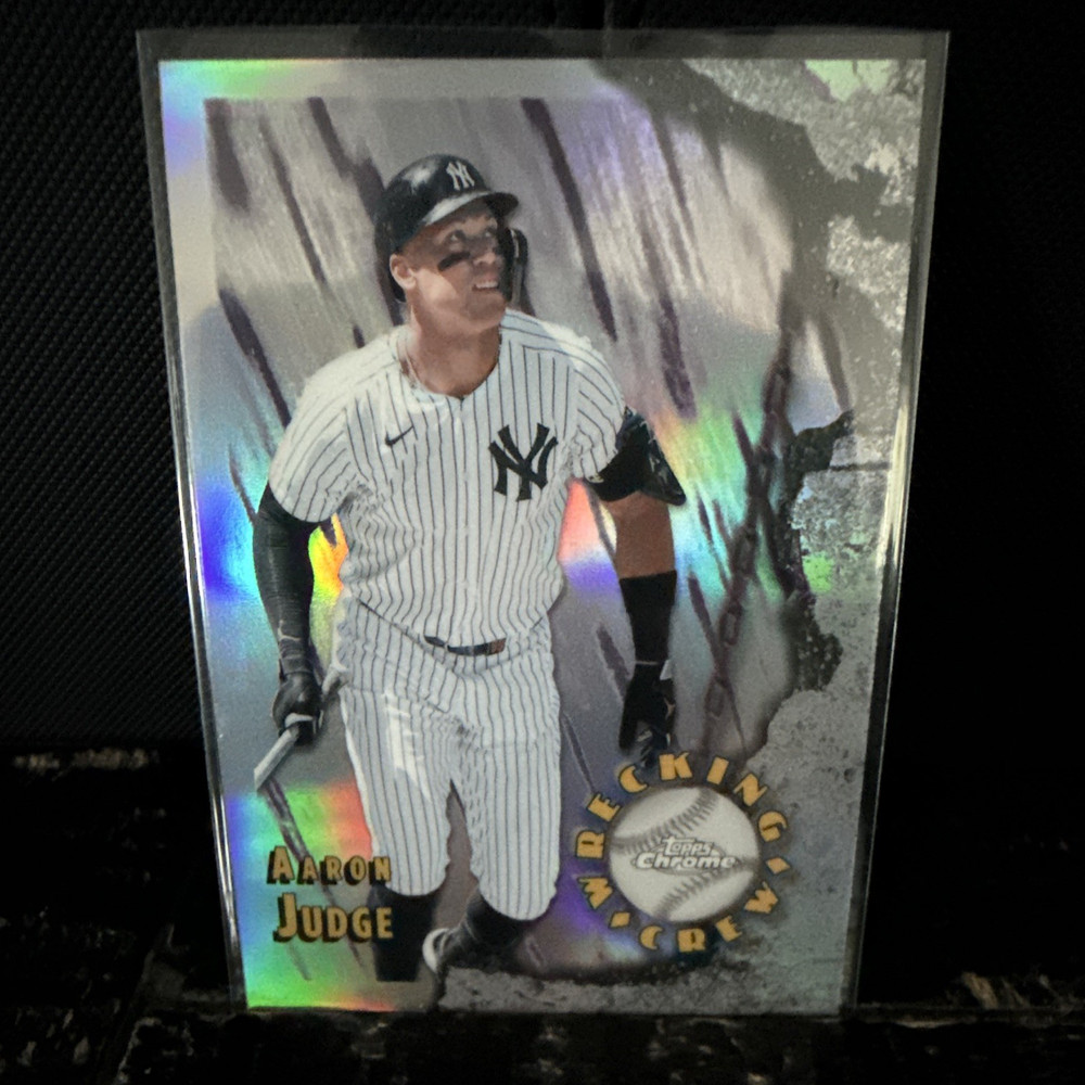 Topps 1996 Wrecking Crew Insert 2024 Archives Aaron Judge Yankees #96WC-1