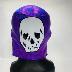 Phantom Mysterio Ver 2 Semi-Professional Grade Lucha Mask Purple & Gold Colors