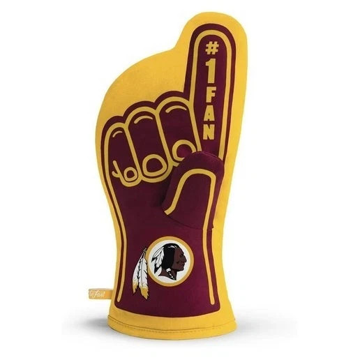 NFL Washington Redskins #1 Oven Mitt Hot Pad Kitchen Christmas Birthday Gift