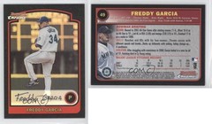 2003 Bowman Chrome Refractor Freddy Garcia #49 4hj