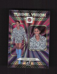 2025 Donruss WNBA #11 Sydney Colson Tunnel Vision Holo Laser #/99