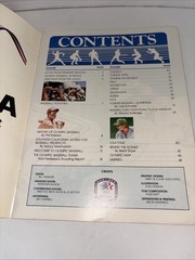 Olympic Baseball 1984 Scorecard Magazine Program – Mark McGwire