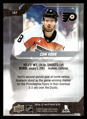 2026-27 UD MVP Team Set Base Only (No Rookies SP&rsquo;s) Philadelphia Flyers
