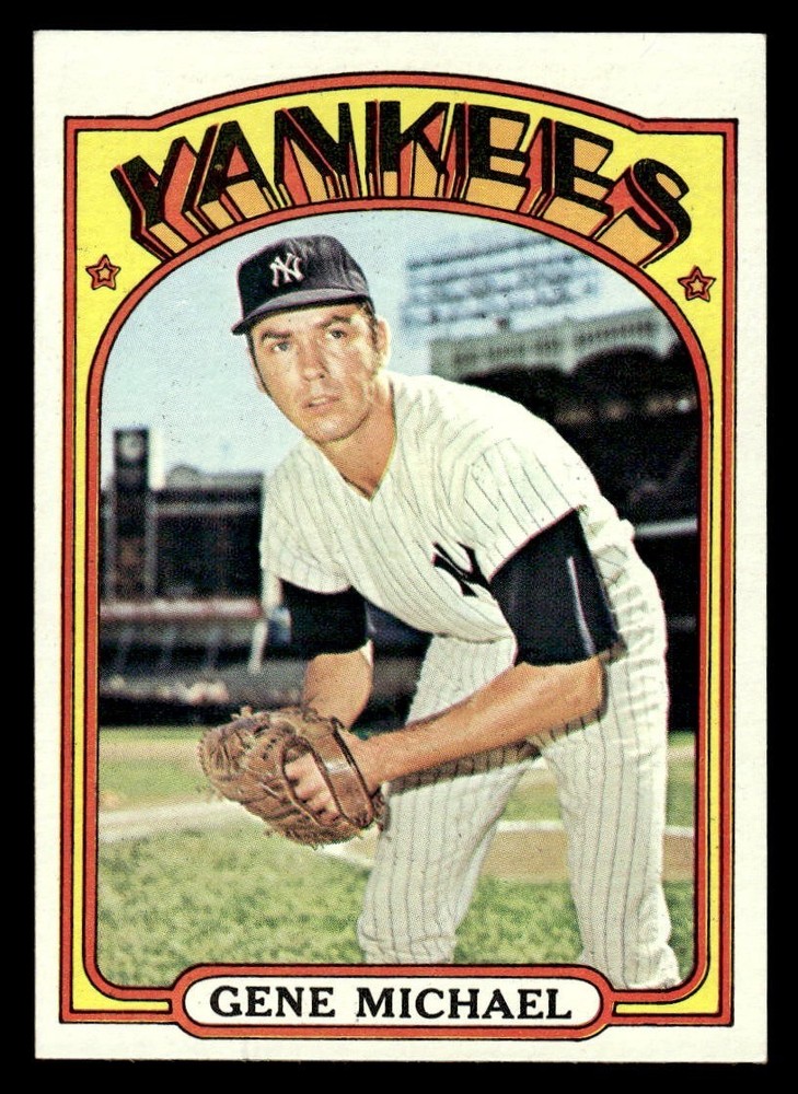 1972 Topps Baseball #713 Gene Michael EX/MT *e1