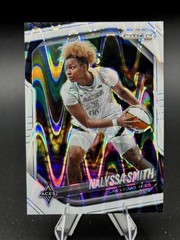 2025 Panini Prizm WNBA #119 NaLyssa Smith White Seismic Prizms 2