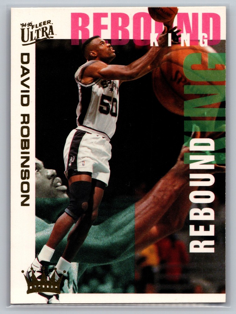 1994-95 Ultra #8 David Robinson Rebound Kings