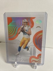 Justin Herbert Rookie – 2020 Panini Illusions Football 🏈 Mystique Orange Holo