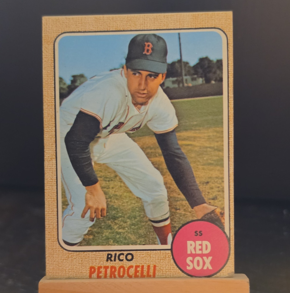Topps 1968 Rico Petrocelli #430 Base Set Boston Red Sox MLB Baseball Card