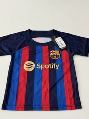 Barcelona Soccer Home Jersey #15 Ruairi Kids Size 16 XXS New With Tag