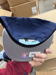New Era Las Vegas Raiders SnapBack Hat 59Fifty Navy Baby Blue