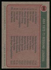 1973-74 Topps Artis Gilmore / Mel Daniels / Billy Paultz #238