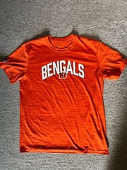 Nike Dri-Fit NFL Cincinnati Bengals heather orange performance shirt Men&rsquo;s Med