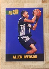 1996 Score Board Allen Iverson Rookie Card #80 All Sport PPF Georgetown