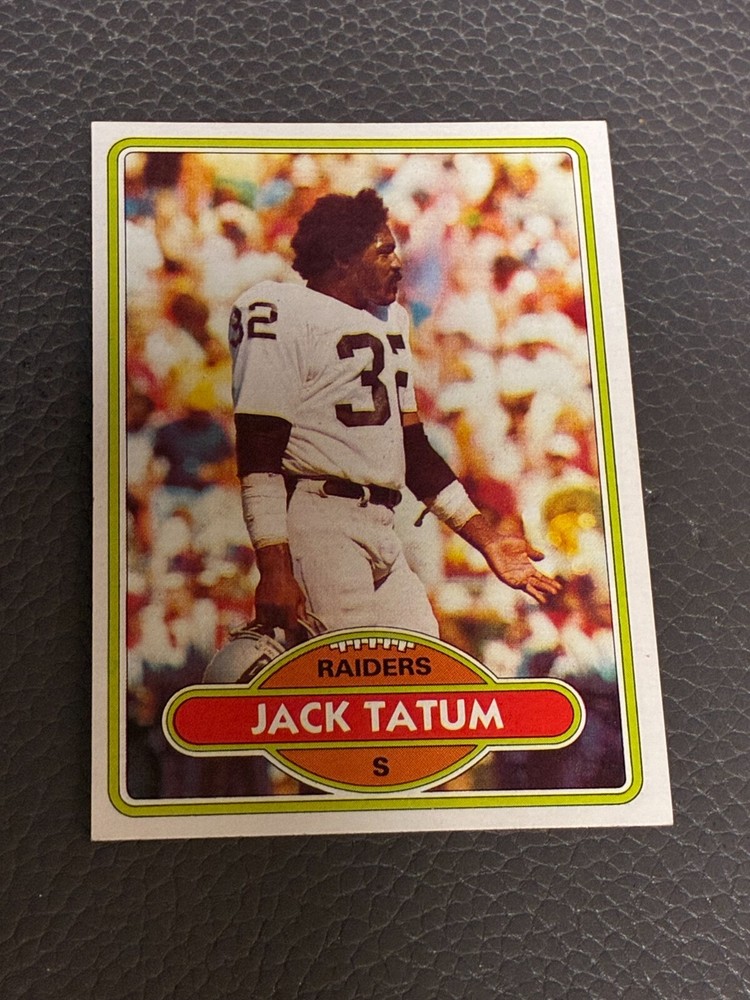 1980 Topps #429 Jack Tatum – Oakland Raiders!