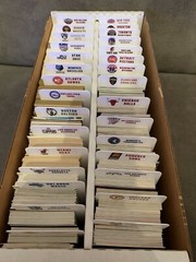 (30) TALL Sports Card Dividers With (30) FREE Customized NBA Logo Labels