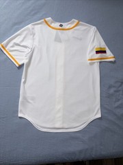 NIKE COLOMBIA World Baseball Classic WBC 2026 WHITE LOOSE FIT BLANCA JERSEY