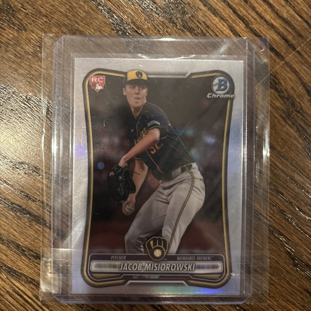 2026 Bowman Chrome Base Red Rookie Variation 35 Jacob Misiorowski Rookie