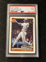 1991 Topps Ken Griffey Jr #790 Desert Shield PSA 9 SPM