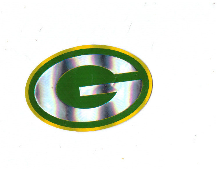 New 2 1/4 x 3 1/4&Prime; Green Bay Packers Decals Free Ship