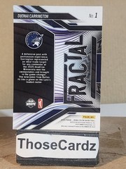 2025 Panini Prizm WNBA Fractal #1 DiJonai Carrington