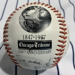 Chicago Cubs 1997 Facsimile Team Signed Souvenir Baseball Ball
