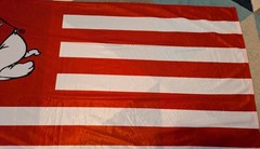 Gardner-Webb University (GWU) Runnin&rsquo; Bulldogs 3ft x 5ft Flag Polyester Preowned
