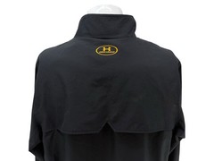 Under Armour Mizzou Tigers Jacket Men&rsquo;s L Black Gold Storm1 Full Zip NCAA YGI U6