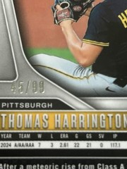 2025 Panini Prizm Thomas Harrington Red Power Prizms /99