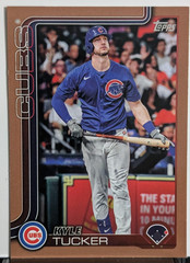 Kyle Tucker Gold #451 2025 Topps Series 2 Chicago Cubs LA Dodgers 1842 /2025
